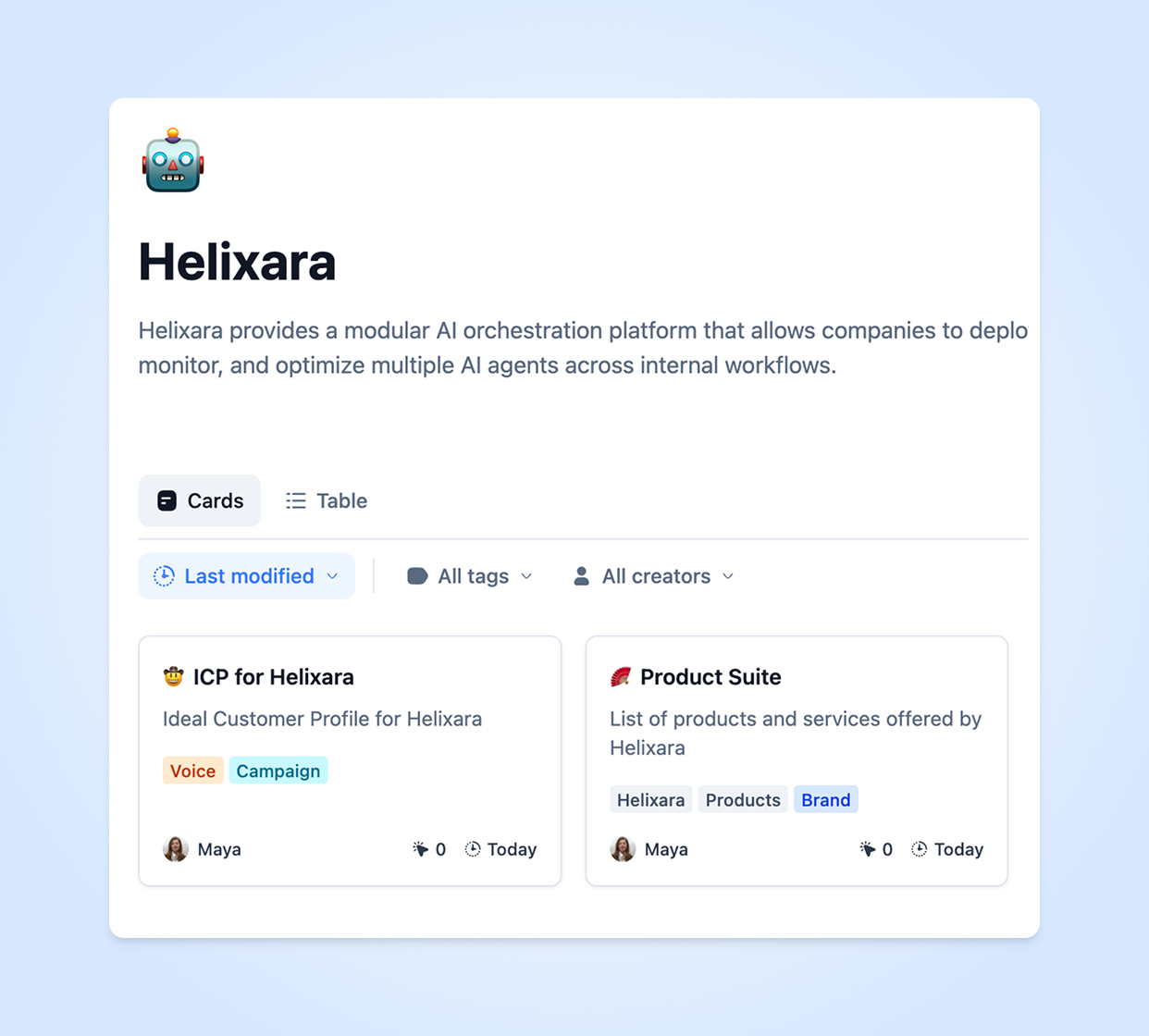 Build your context library